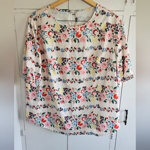 Floral Print Women's Top